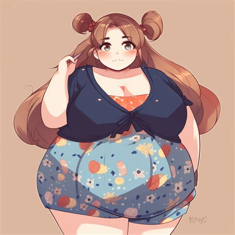 fatanime|fat anime girl comic.